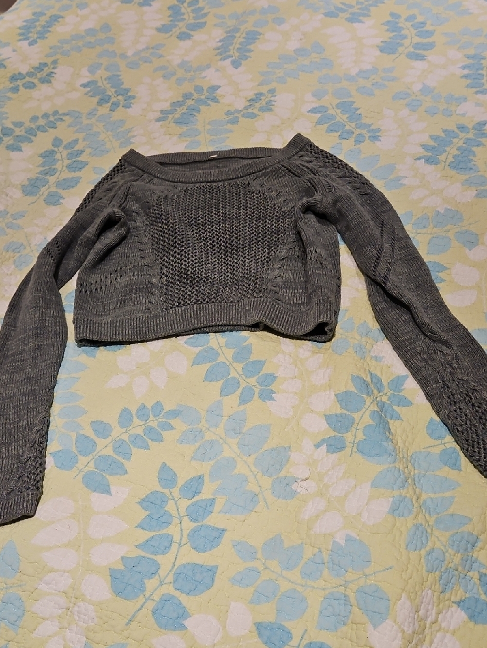 Green Lululemon Cropped Knit Sweater - Women's